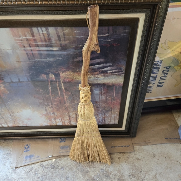 Handmade Other - Small Handmade Whisk Broom 31in Long